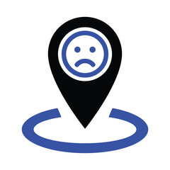Bad Review Location Icon