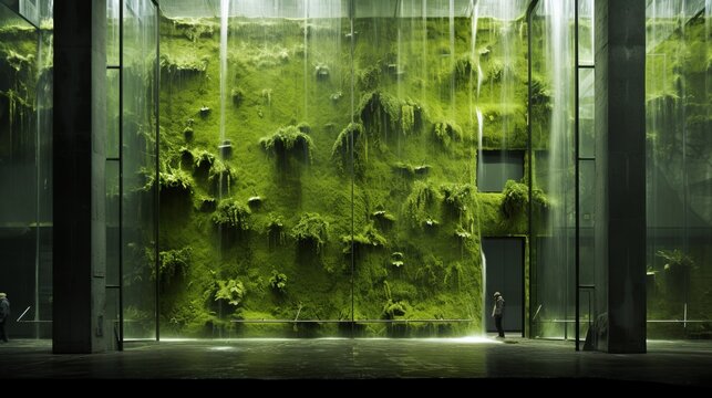 Algae Green Glass Facade with Parallel GPU's: Architecture Excellence