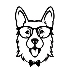 illustration of a dog