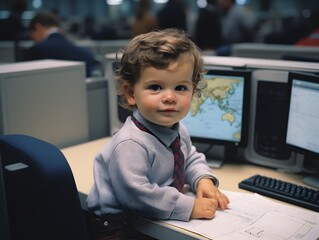 Innocence Meets Technology: A Baby's Journey in the IT Field
