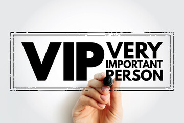 VIP Very Important Person - person who is accorded special privileges due to their high social...