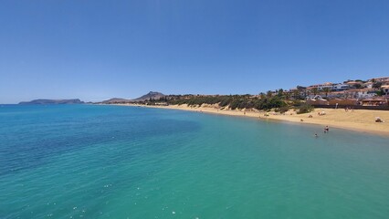 Fototapeta premium porto santo paradise island