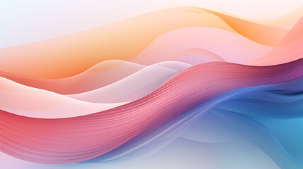 Obraz premium Abstract marbled acrylic paint ink painted waves painting texture colorful background banner