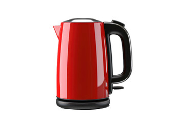 Modern Convenience Navigating Efficiency with an Electric Kettle on White or PNG Transparent Background.