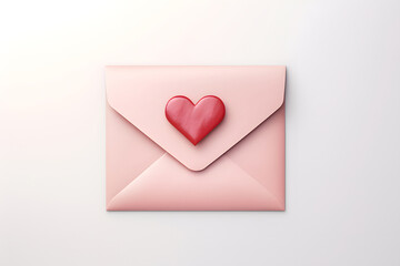 envelope with heart