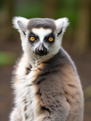 Obraz premium ring tailed lemur