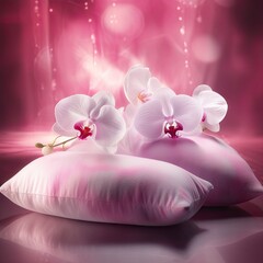pink orchid, decor
