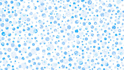 Pattern of halftone dots for text and design