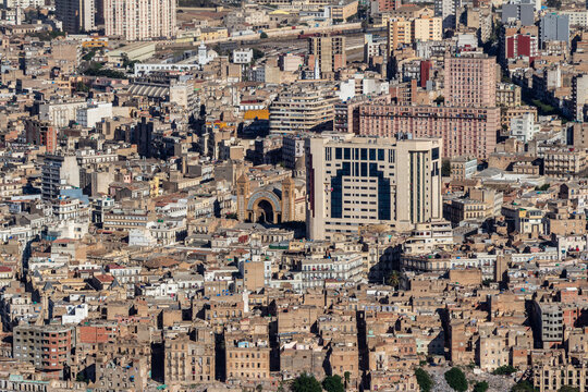 Beautiful cityscape of Oran, Algeria.