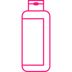 Skincare Cosmetic Line Icon