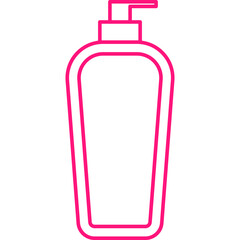 Skincare Cosmetic Line Icon
