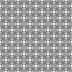 Black seamless abstract pattern. Overlay for background and backdrop. Ornamental design. PNG graphic illustration with transparent background.