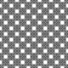 Fototapeta premium Black seamless abstract pattern. Overlay for background and backdrop. Ornamental design. PNG graphic illustration with transparent background.