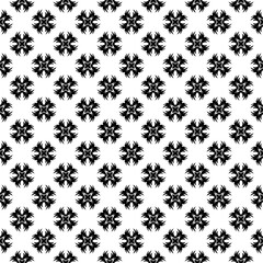 Black seamless abstract pattern. Overlay for background and backdrop. Ornamental design. PNG graphic illustration with transparent background.