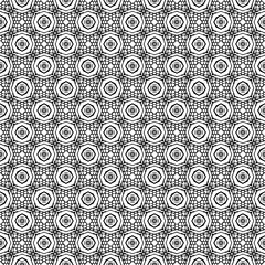 Black seamless abstract pattern. Overlay for background and backdrop. Ornamental design. PNG graphic illustration with transparent background.