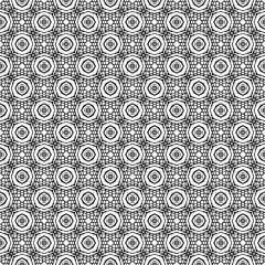 Black seamless abstract pattern. Overlay for background and backdrop. Ornamental design. PNG graphic illustration with transparent background.