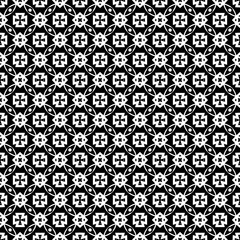 Black seamless abstract pattern. Overlay for background and backdrop. Ornamental design. PNG graphic illustration with transparent background.