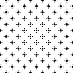 Black seamless abstract pattern. Overlay for background and backdrop. Ornamental design. PNG graphic illustration with transparent background.