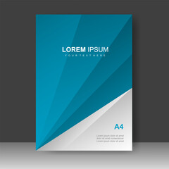 Brochure template layout design. Annual report, catalog, Corporate business. Simple Flyer promotion. magazine. Vector illustration