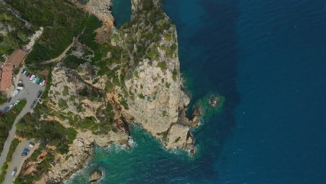 Flying High in Sardinia: Monolite di Pedra Longa as a Landmark.