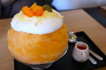 夏に食べたかき氷