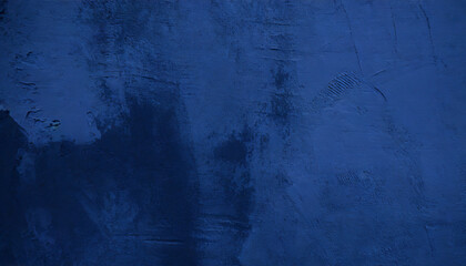 blue painted wall