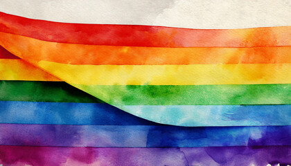 LGBT background with rainbow flag