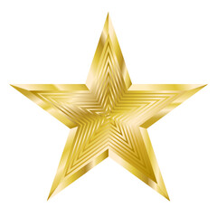 Golden star