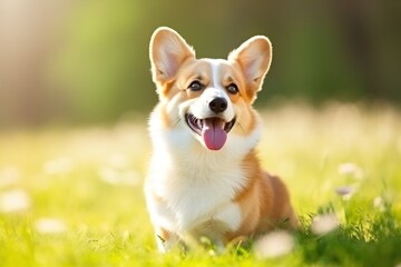 Adorable Corgi Dog's Playful Moments