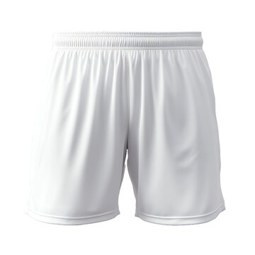 a white shorts with a black background