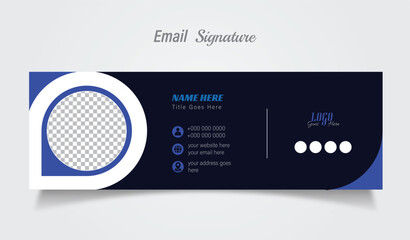 Creative Email signature design