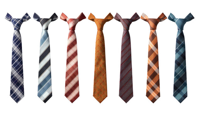 Set of Colored Ties