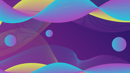 abstract colorful gradient background, suitable for template or wallpaper.