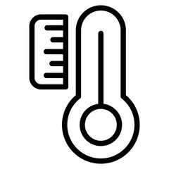 thermometer line