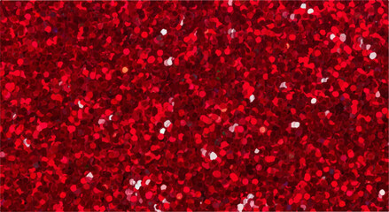 background with red glitter. merry christmas abstract background. shiny glowing wallpaper for new year holiday