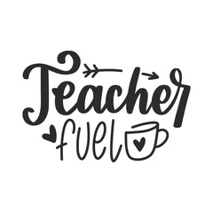 Happy Teachers Day abstract concept. Set of cute greeting cards. Best teacher ever. Back To School Lettering Quotes Design isolated on white background