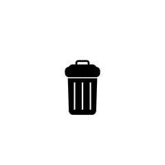 Waste icon isolated on white background 