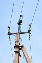 High voltage electric power line