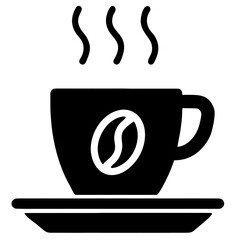 Icon for hot coffee design