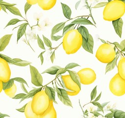 Fresh fruits seamless pattern for wallpaper endless picture, beautiful ripe fruits, nutriology diet