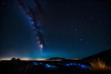 sky with stars  Generated Ai