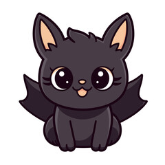 Bat vector clipart. Good for fashion fabrics, children’s clothing, T-shirts, postcards, email header, wallpaper, banner, events, covers, advertising, and more.