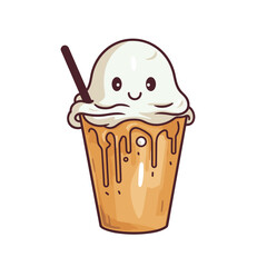 Autumn fall coffee mug vector clipart. Good for fashion fabrics, children’s clothing, T-shirts, postcards, email header, wallpaper, banner, events, covers, advertising, and more.