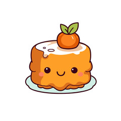 Autumn fall cake vector clipart. Good for fashion fabrics, children’s clothing, T-shirts, postcards, email header, wallpaper, banner, events, covers, advertising, and more.
