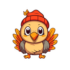 Turkey vector clipart. Good for fashion fabrics, children’s clothing, T-shirts, postcards, email header, wallpaper, banner, events, covers, advertising, and more.