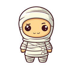 Cute scary toy Halloween character vector clipart. Good for fashion fabrics, children’s clothing, T-shirts, postcards, email header, wallpaper, banner, events, covers, advertising, and more.