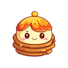 Autumn fall pancake vector clipart. Good for fashion fabrics, children’s clothing, T-shirts, postcards, email header, wallpaper, banner, events, covers, advertising, and more.