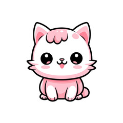 Pink vector clipart. Good for fashion fabrics, children’s clothing, T-shirts, postcards, email header, wallpaper, banner, events, covers, advertising, and more.