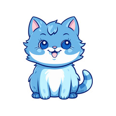 Blue vector clipart. Good for fashion fabrics, children’s clothing, T-shirts, postcards, email header, wallpaper, banner, events, covers, advertising, and more.