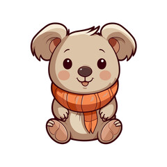 Koala  vector clipart. Good for fashion fabrics, children’s clothing, T-shirts, postcards, email header, wallpaper, banner, events, covers, advertising, and more.